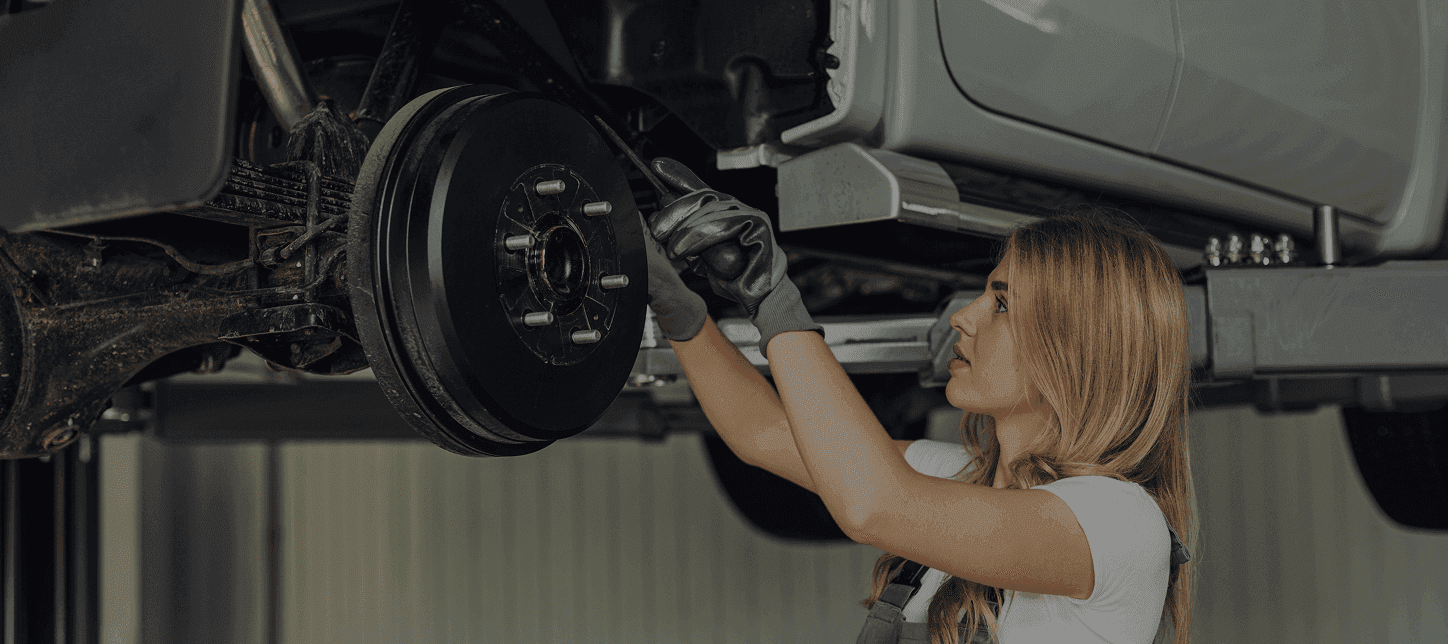 Revline Auto Repair brake service technician in Houston TX